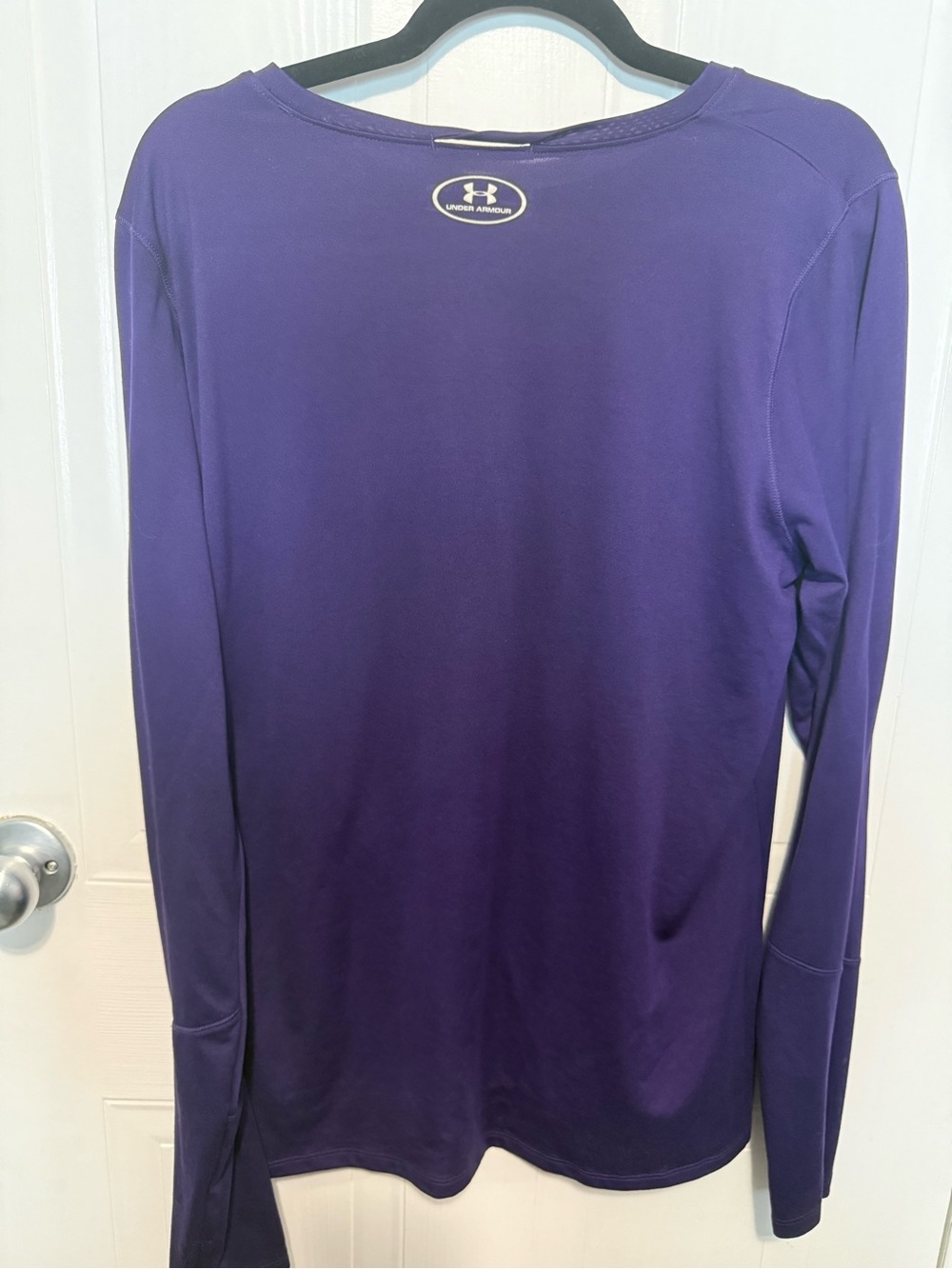 Under Armour Women’s Long Sleeve Performance Shirt — Purple - Picture 3 of 8